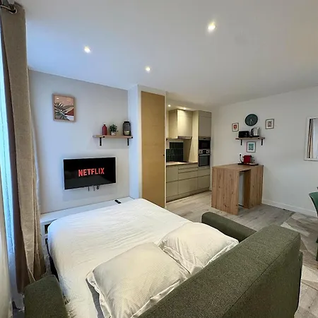 Apartman 1min Rer A - T2 Renove & Equipe - 20min Paris Maisons-Laffitte